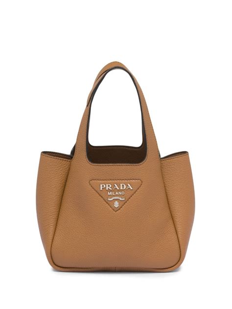 prada bag logo|prada logo plaque tote bag.